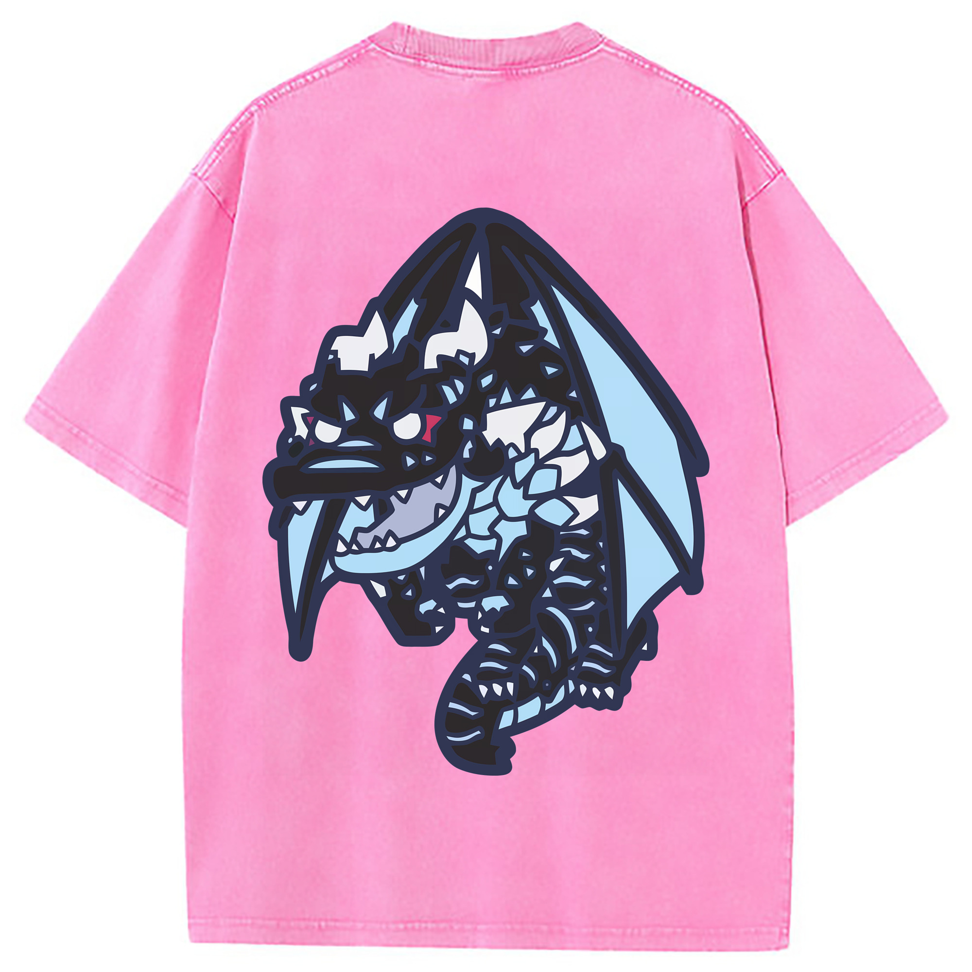 （画像用） 転スラ Regarding Reincarnated to Slime 綿100% ヴィンテージ風 半袖Tシャツ（背面プリント）